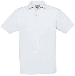 B&C CGSAFE - Safran Kinder Poloshirt Weiß