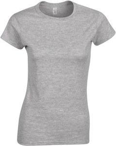 Gildan GI6400L - T-Shirt aus 100% Baumwolle Damen Sport Grey