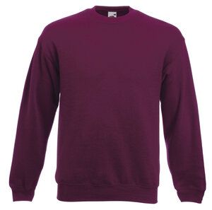 Fruit of the Loom SC163 - Set-In Sweatshirt Burgund