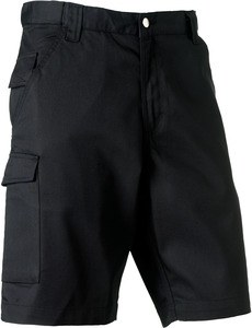 Russell RU002M - Twill Workwear Shorts Schwarz