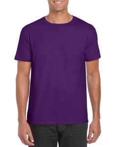 Gildan GD001 - Softstyle ™ Herren T-Shirt 100% Jersey Baumwolle Purple
