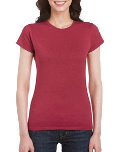 Gildan GD072 - Softstyle ™ Baumwoll-T-Shirt Damen Antique Cherry Red