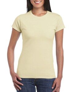 Gildan GD072 - Softstyle ™ Baumwoll-T-Shirt Damen Sand