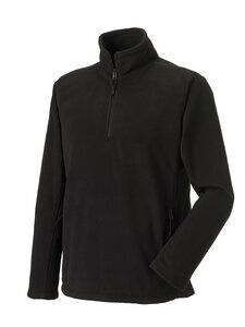 Russell 8740M - Zip Fleece Pullover Schwarz