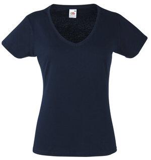 Fruit of the Loom 61-398-0 - Damen Valueweight V-Ausschnitt T-Shirt