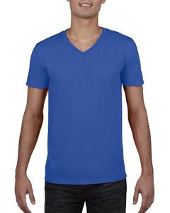 Gildan 64V00 - Softstyle® Herren T-Shirt mit V-Ausschnitt Marineblauen