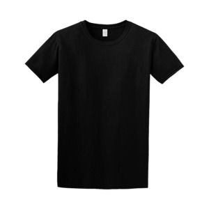 Gildan 64000 - Softstyle® Baumwoll-T-Shirt Herren Schwarz