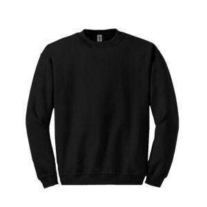 Gildan 18000 - Heavy Blend™ Crewneck Sweatshirt Herren Schwarz