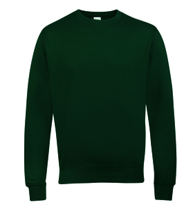 AWDIS JUST HOODS JH030 - Sweatshirt-Rundhals-Uni 280 Wald Grün