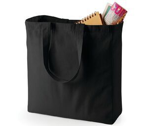 Quadra QD023 - Canvas Klassicher Shopper Schwarz