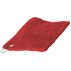 Towel city TC013 - Golfhandtuch Rot