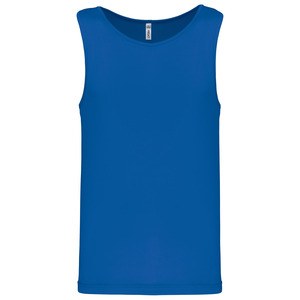 ProAct PA441 - Herren Basic Sport Funktions-Shirt Ärmellos Aqua Blue