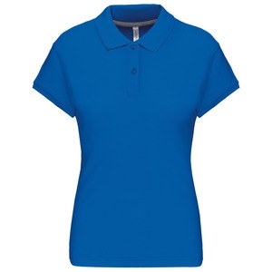 Kariban K242 - Damen Kurzarm Poloshirt Pique Light Royal Blue