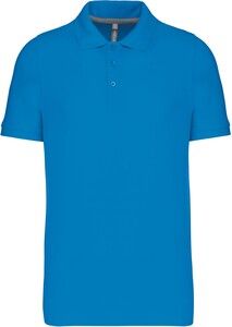 Kariban K241 - Herren Kurzarm Poloshirt Pique Tropical Blue