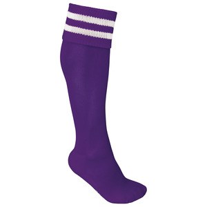 ProAct PA015 - GESTREIFTE SPORTSOCKEN Sporty Purple / White