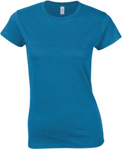 Gildan GI6400L - T-Shirt aus 100% Baumwolle Damen Antique Sapphire