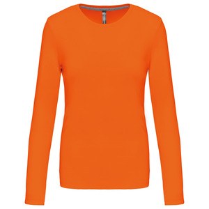 Kariban K383 - DAMEN LANGARM RUNDHALS T-SHIRT Orange