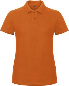 B&C CGPWI11 - Damen Poloshirt aus Baumwolle Orange
