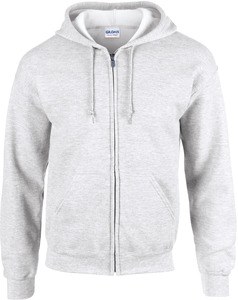 Gildan GI18600 - Kapuzen-Sweatshirt mit Reißverschluss Herren Ash