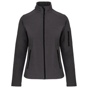 Kariban K400 - DAMEN SOFTSHELL JACKE Titanium