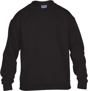 Gildan GI18000B - Kinder Crew Neck Sweatshirt Black/Black