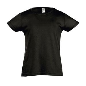 SOL'S 11981 - Mädchen T-Shirt Cherry Tiefschwarz