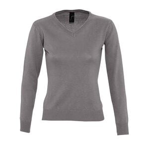 SOL'S 90010 - Damen V-Neck Pullover Galaxy Gris moyen