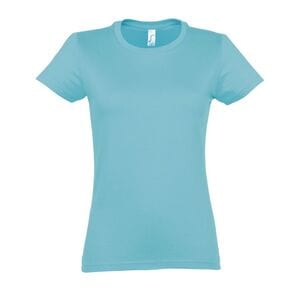 SOL'S 11502 - Damen Rundhals T-Shirt Imperial Atoll Blue