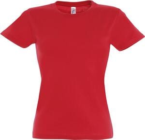 SOL'S 11502 - Damen Rundhals T-Shirt Imperial Rot