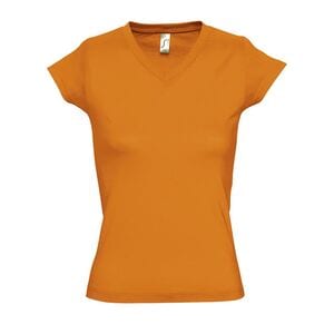 SOL'S 11388 - Damen V-Neck T-Shirt Moon Orange