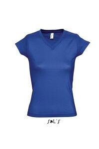 SOL'S 11388 - Damen V-Neck T-Shirt Moon Marineblauen