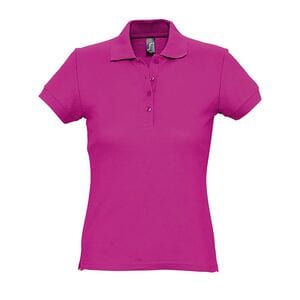 SOL'S 11338 - Damen Poloshirt Kurzarm Passion Fuchsie