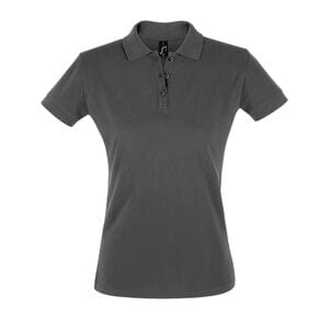 SOL'S 11347 - Damen Poloshirt Kurzarm Perfect Dunkelgrau