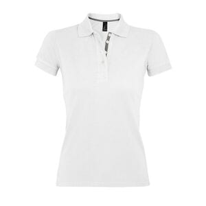 SOL'S 00575 - Damen Poloshirt Kurzarm Portland Weiß