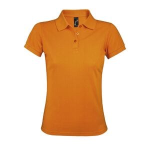 SOL'S 00573 - Damen Polycotton Poloshirt Kurzarm Prime Orange