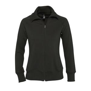 SOL'S 47400 - Damen Sweatjacke mit Reißverschluss Soda Schwarz