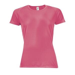 SOL'S 01159 - Damen Sport T-Shirt Sporty Corail fluo