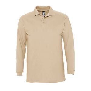 SOL'S 11353 - Herren Poloshirt Langarm Winter II Sable