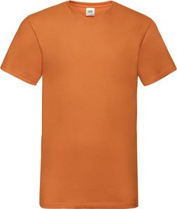 Fruit of the Loom SC22V - V-Ausschnitt-T-Shirt Orange