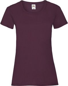 Fruit of the Loom SC61372 - Damen T-Shirt 100% Baumwolle