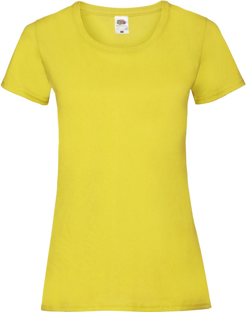 Fruit of the Loom SC61372 - Damen T-Shirt 100% Baumwolle