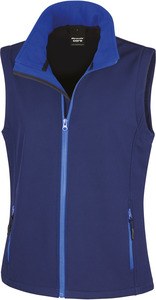 Result R232F - Core Damen Bedruckbare Softshell Weste Navy/ Royal