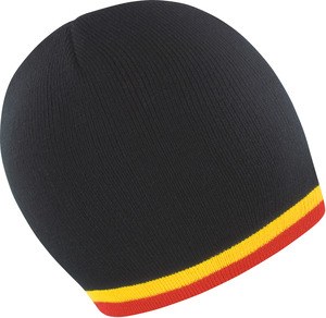 Result R368X - NATIONAL BEANIE Black / Yellow / Red