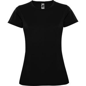 Roly CA0423 - MONTECARLO WOMAN Damen Funktions T-Shirt Schwarz