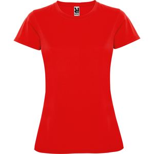 Roly CA0423 - MONTECARLO WOMAN Damen Funktions T-Shirt Rot