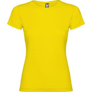 Roly CA6627 - JAMAICA Tailliertes T-Shirt mit kurzen Ärmeln Gelb
