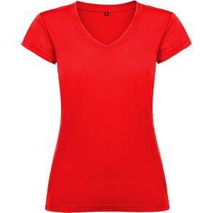 Roly CA6646 - VICTORIA T-Shirt kurzarm tailliert Rot