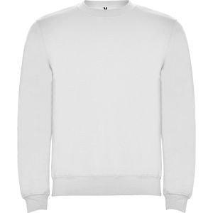 Roly SU1070 - CLASICA Sweatshirt in klassischem Design Weiß