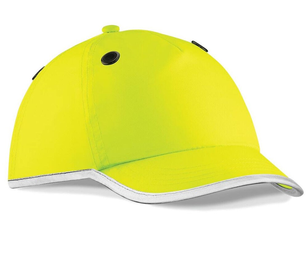 Beechfield BF535 - High-Viz Bump Cap mit Reflektoren