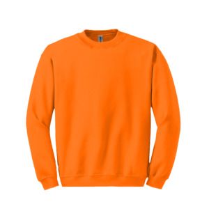 Gildan GN910 - Herren Sweatshirt mit Rundhalsausschnitt Sicherheit Orange